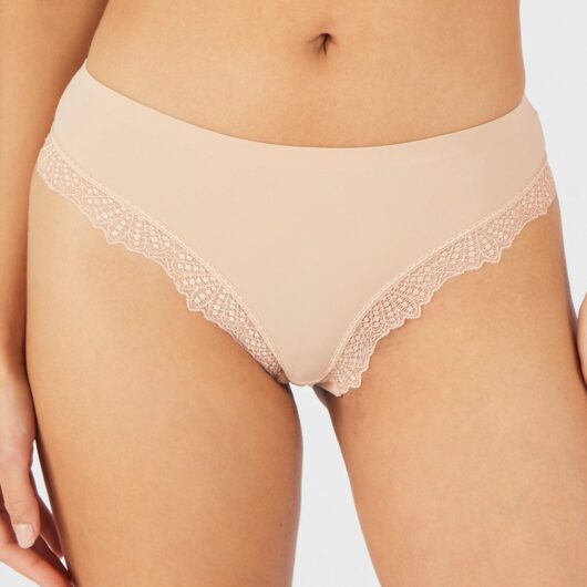 Damart Lace Leg Trim Midi Brief