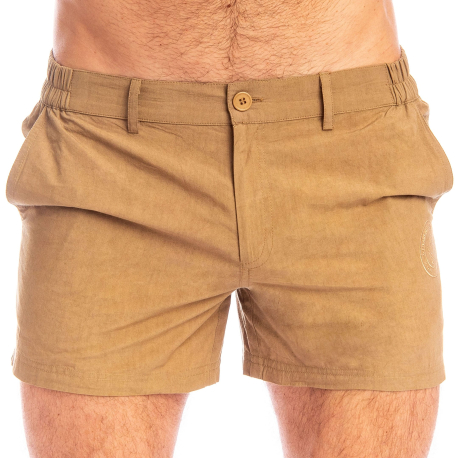 L'Homme invisible Miami City Chic Shorts - Sand
