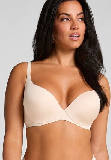 Hunkemöller Smooth Padded Underwired Bra Beige
